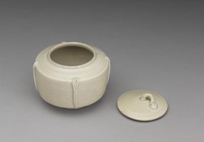 图片[3]-Lidded jar with rope decoration, Ding ware, Northern Song dynasty, 10th century-China Archive